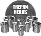 trepan heads